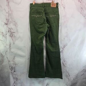 Levis Pants Womens 30 X 34 Green Bell Bottom 726 Flare High Rise Long Tall